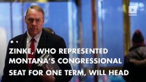 Trump chooses Montana congressman Ryan Zinke as interior secretary