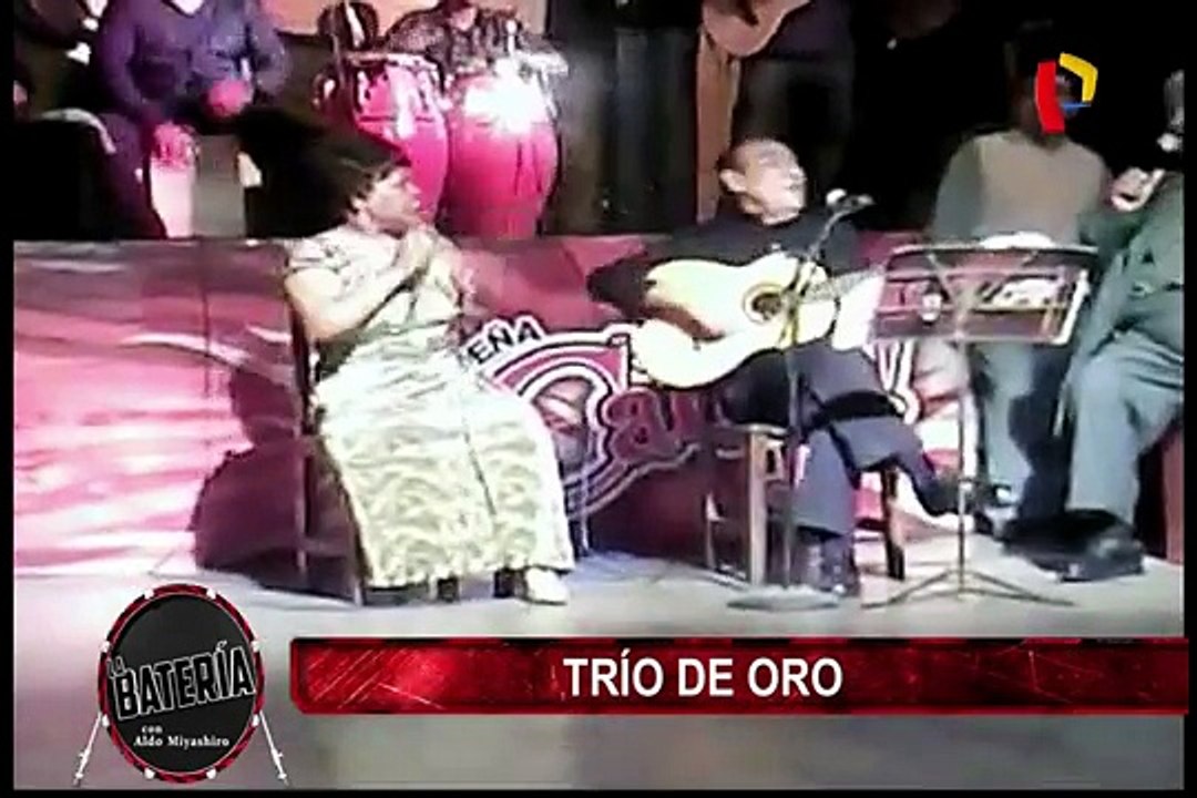 El día que Lucila Campos cantó junto al “Zambo” Cavero y Óscar Avilés
