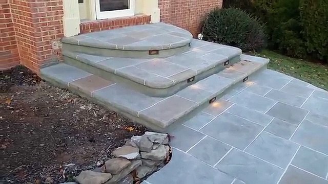 Salzano Custom Concrete, Multi Color Stamped Concrete, Sterling, Va