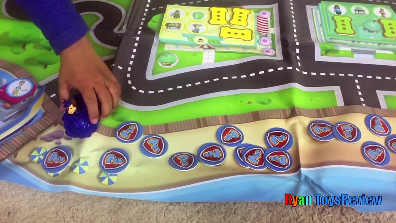 PAW PATROL TOYS Beach Rescue Play Mat Family Fun Game For Kids Ryan ToysReview