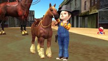 Finger Family Nursery Rhymes for Children CowBoy Cartoons | Finger Family Children Nursery Rhymes