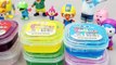 Learn Colors with Slime Rainbow Colors Clay With Pororo Toys メルちゃん Baby Videos