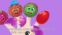 The Finger Family Cake Pop Chocolate Family Nursery Rhyme | Cake Pop Chocolare Finger Family Songs