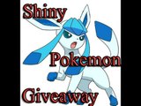 Fan Friday Shiny Pokemon Giveaway Shiny Glaceon Pokemon X&Y ORAS