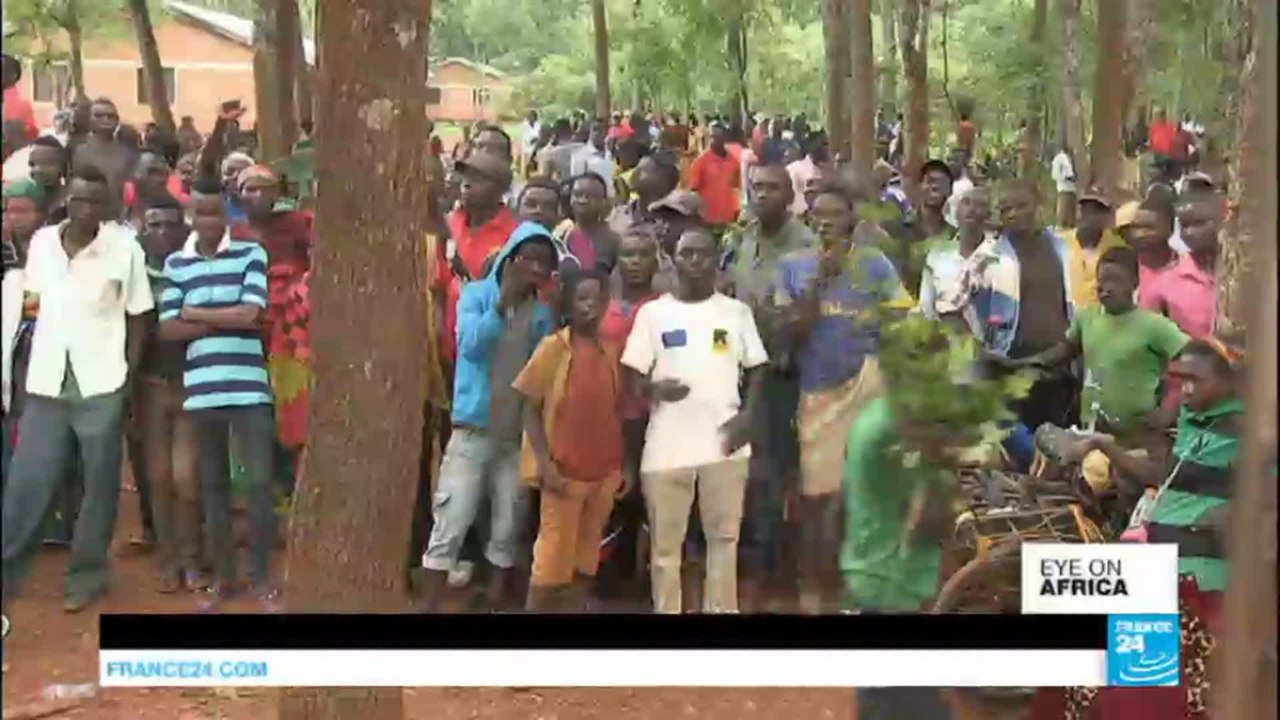 Every month 10,000 Burundian refugees arrive in Tanzania