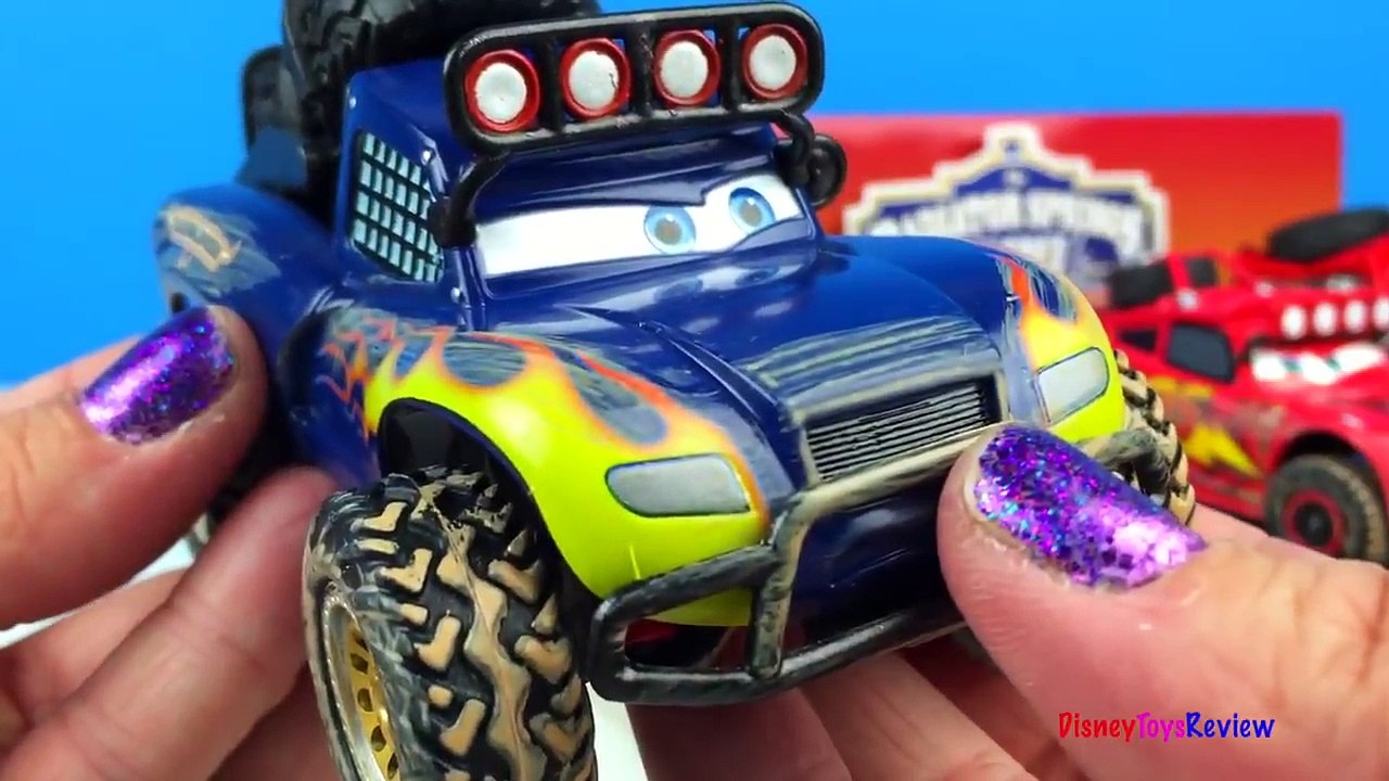 Disney CARS Radiator Springs 500 Off Road series 3 Pack - Die cast car collection Lightning McQuee