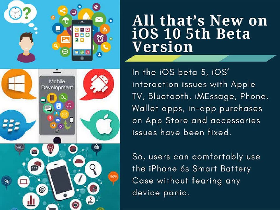 all thats new on iOS 10 5th beta version