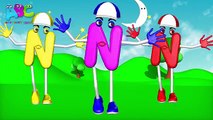 3D Alphabet Songs N TO Z | ABC Songs Collection | ABC Phonic Songs |ABC Rhymes For Children In 3D