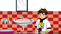 Benten Cartoon Rhymes For Kids | 3D Animation Brush Your Teeth Rhymes | Best Animation Rhymes