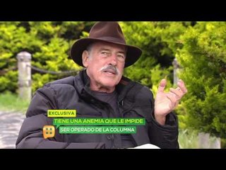 2 de cada 10 se suicidan por los dolores que sufro :  Andrés García