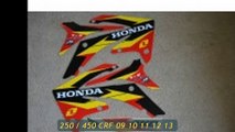 Autocollant pour  moto cross 250 450 CRF