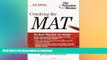 Hardcover Cracking the MAT, 3rd Edition (Graduate School Test Preparation) Kindle eBooks