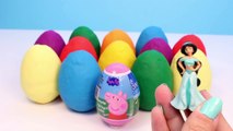 Play Doh Eggs Peppa Pig Surprise Egg Angry Birds Mickey Mouse Disney Princess Frozen Surprise Eggs