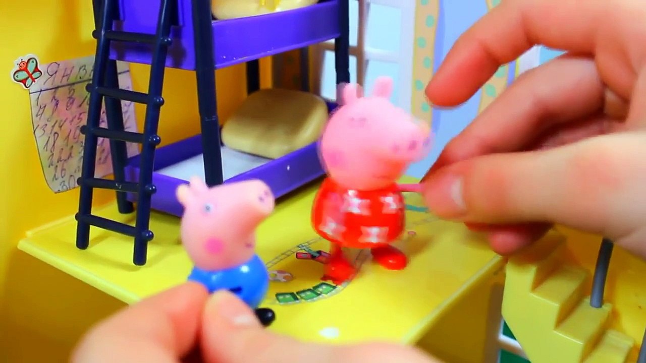 Поцелуй Мамы Свинки и Папы Свина Мультфильм Для Детей Peppa Pig