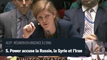 Alep : l'ambassadrice des États-unis à l'ONU accuse la Russie