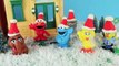 Sesame Street Cookie Monster, Elmo, Oscar The Grouch, Snuffy Build Play Doh Snowman Christmas sqOXdr