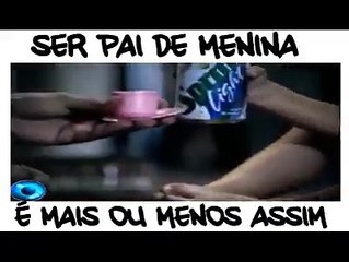 Ser pai de menina é mais ou menos assim
