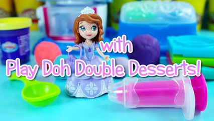 Sofia the First Play Doh Cupcake Playdough Disney toy