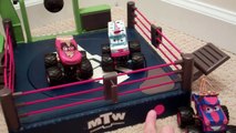 Cars Toon Monster Truck Wrestling Ring Playset from Disney Pixar Maters Tall Tales