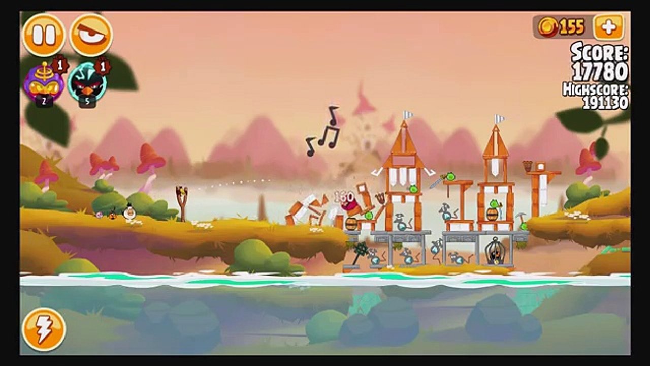 Angry Birds Seasons NEW fairy Tale Themed Episode – Fairy Hogmother!