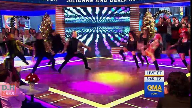 Derek & Julianne Hough performing a for MOVE Beyond on Good Morning America - December 14, 2016