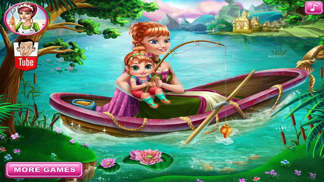 ᴴᴰ ღ Anna's Baby Wash Game - Princess Anna Frozen - Baby Games (ST)