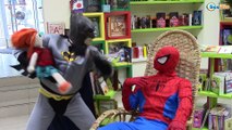 Superheroes in real life! w/ Spiderman & Batman & Deadpool. Irresponsible Baby Tenders. Episode 9
