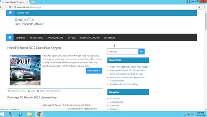 Reimage Repair 2017 Crack plus Licence Key Code Full Download
