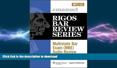 Pre Order Multistate Bar Exam Audio Review: Property (Mbe Audio Review) On Book