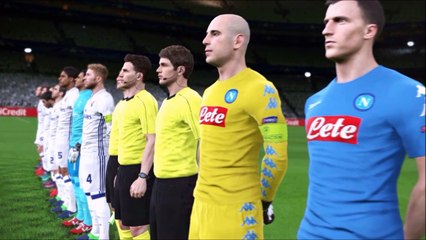 PES2017【Real Madrid×Napoli】 UEFA Champions League Final