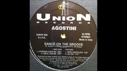 Agostini - Dance On The Groove (D-Stressed Dance Mix) (A1)