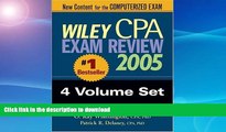Hardcover Wiley CPA Examination Review 2005, 4-Volume SET (Wiley CPA Examination Review (4v.))