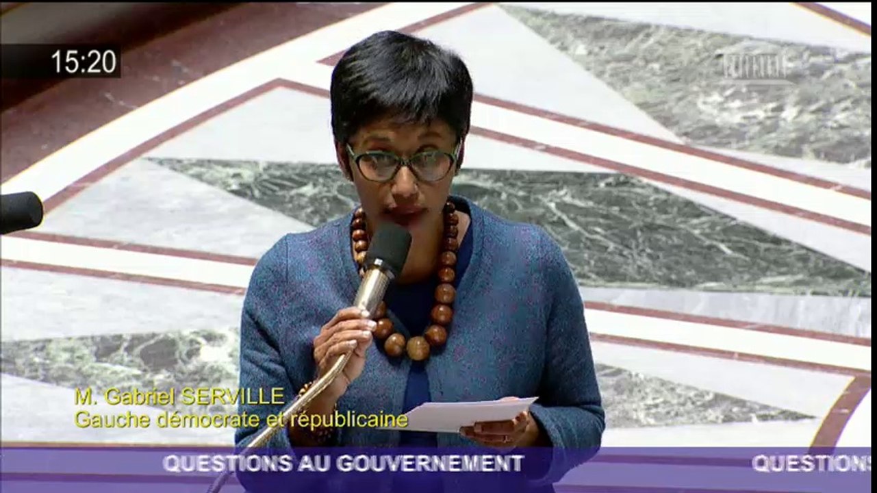 QAG - Assemblée nationale réponse de la ministre au député Gabriel Serville