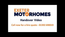 Motorhome hire and campervan rental Exeter - Call 01392 6900