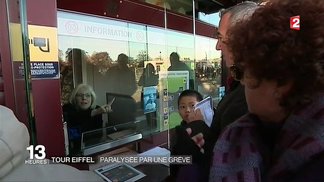 Grève : la tour Eiffel est toujours fermée mercredi 14 décembre