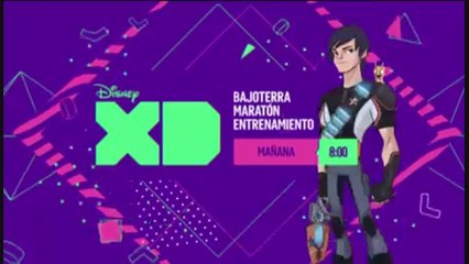 PROMO "BAJOTERRA: MARATÓN ENTRENAMIENTO" (8-12-2016) EN DISNEY XD