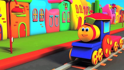 la diversión con Bob el tren | Bob el canto y el baile de tren rima colección