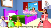 Five Little Monkeys Jumping on the Bed | 5 Little Monkeys Children Nursery Rhymes Kids Songs