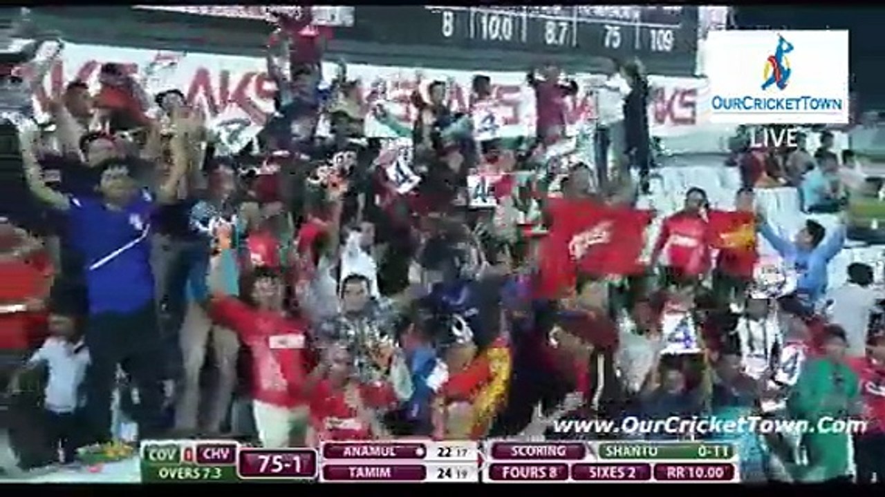 BPL 2016 : 22nd Match Comilla Victorians vs Chittagong Vikings Part 3 | BPL T20 2016 | www.OurCricketTown.Com