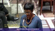 QAG - Assemblée nationale réponse de la ministre au député de la Martinique, Serge Letchimy