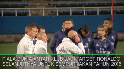 SEPAKBOLA: FIFA Club World Cup: Ronaldo Menggebrak Jepang, Usai Menangi Ballon d'Or