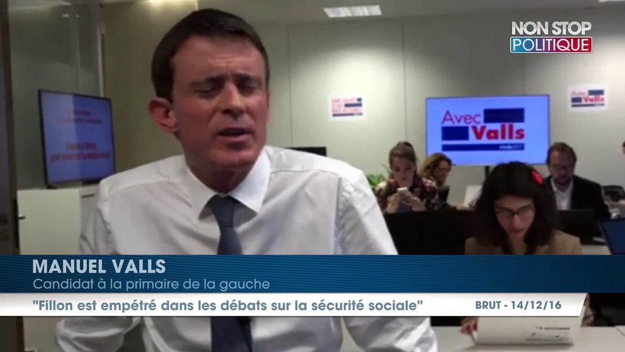 Manuel Valls s’oppose fermement au programme de François Fillon