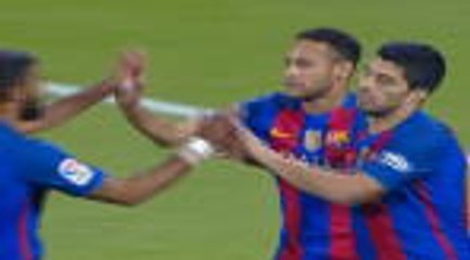 Barca's MSN all find the net against Al Ahli