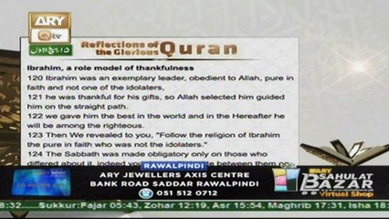 Reflection - Topic - Khalil-ul-Allah