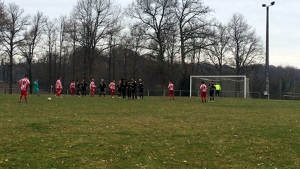 Coup franc contre Saint Maurice les Brousses