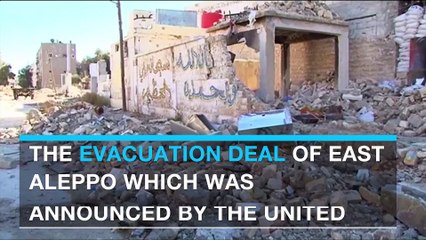 Aleppo evacuation deal falls through,  shelling resumes
