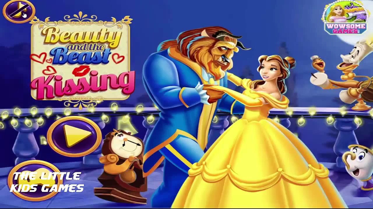 Disney Kissing Game - Beauty And The Beast Kissing - Games for Kids 2016 HD