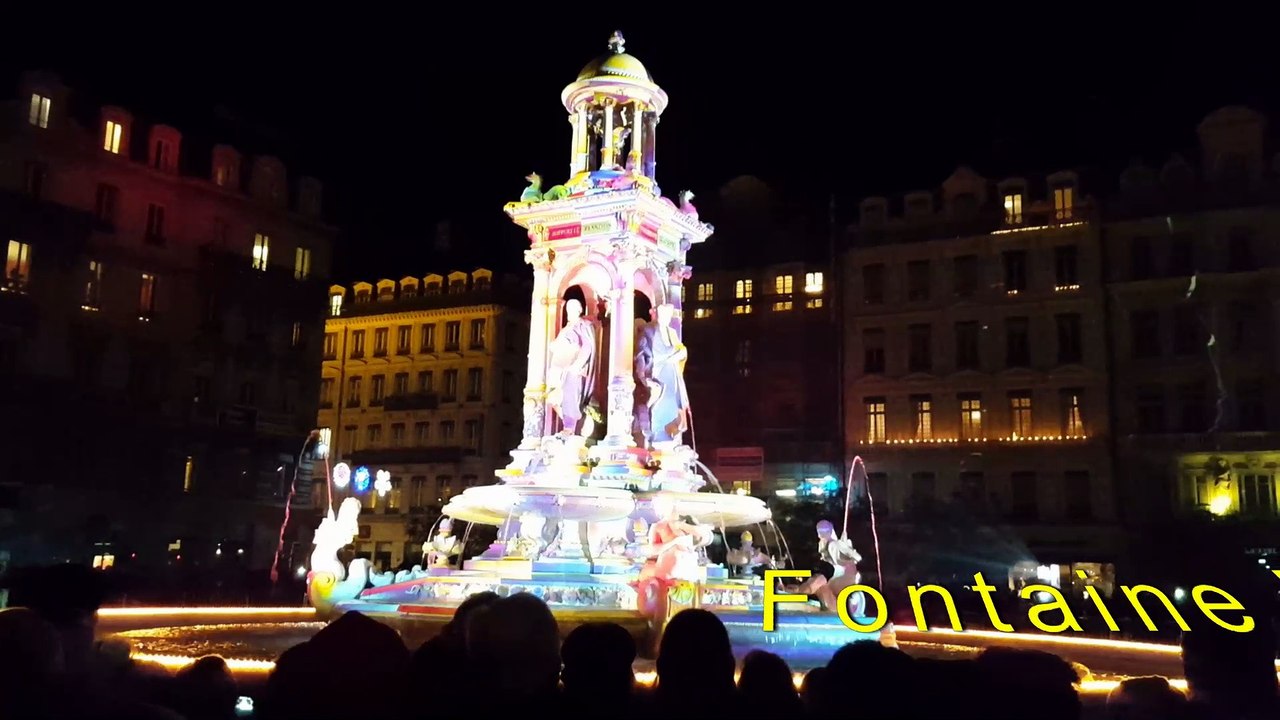 Fêtes des Lumières  LYON  2016
