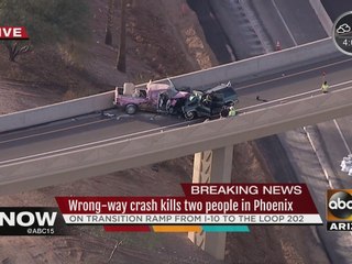 PD: 2 people dead after multi-car crash in Phoenix
