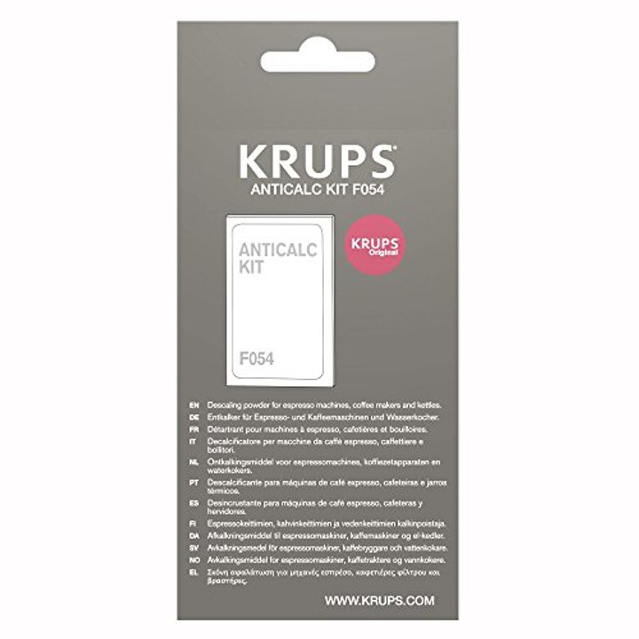 Krups Anticalc Kit* F054 Entkalker, Kalkreiniger, Kalkentferner, 2er Pack